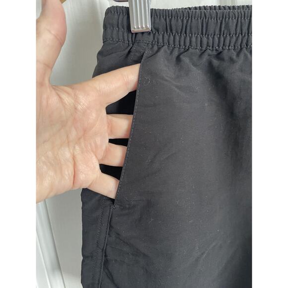 Patagonia Baggies Shorts Mens Small Black Nylon Swim Trunks Drawstring Pockets - Picture 4 of 14